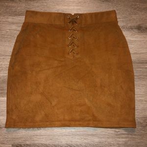 suede mini pencil skirt from Forever 21